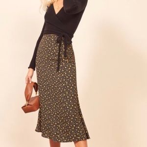 NWT reformation Carolina Bea skirt